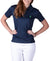 Ladies Navy Blue Irish Shirts - Polo by Ireland Shirt