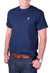 Men's Navy Blue Short Sleeve Irish T Shirt by Ireland Shirt-1