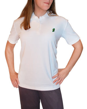 Ladies White Irish Shirts - Polo by Ireland Shirt-2