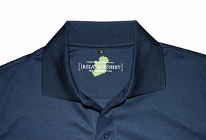 Ladies Navy Blue Irish Shirts - Polo by Ireland Shirt3