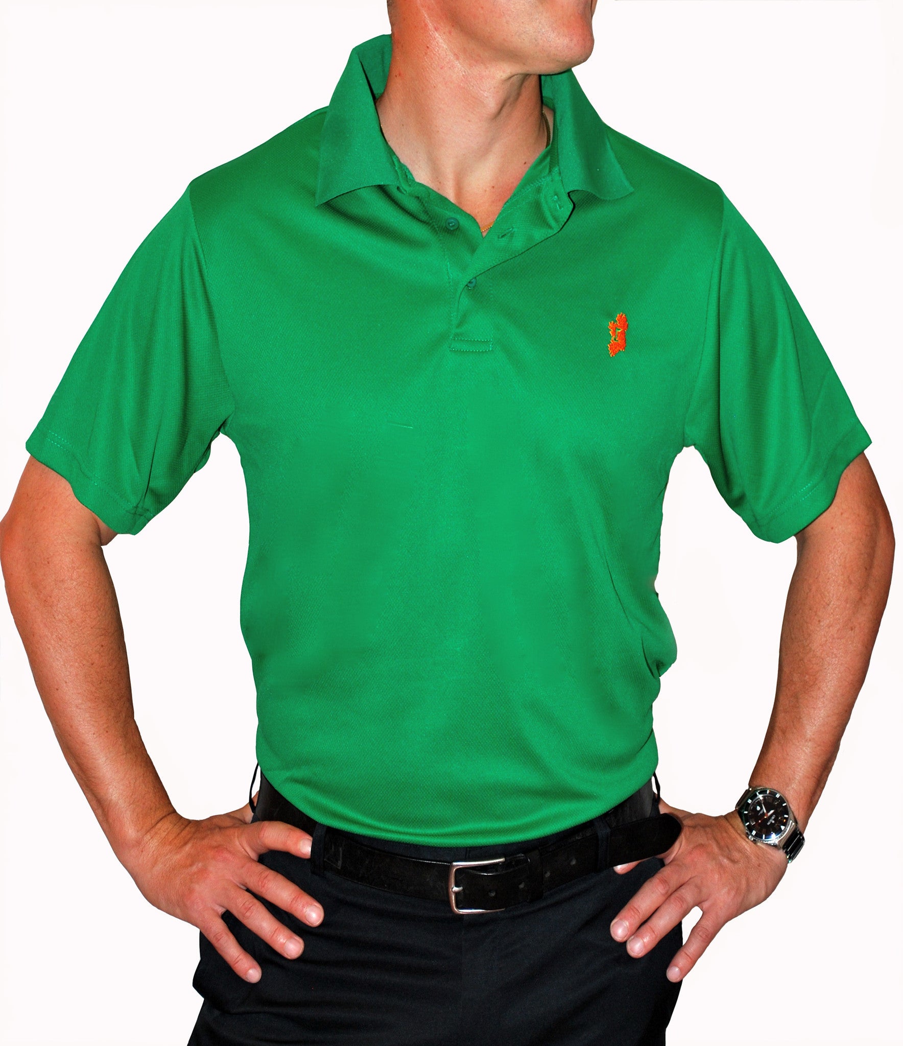 Men's Kelly Green Irish Shirt - Polo