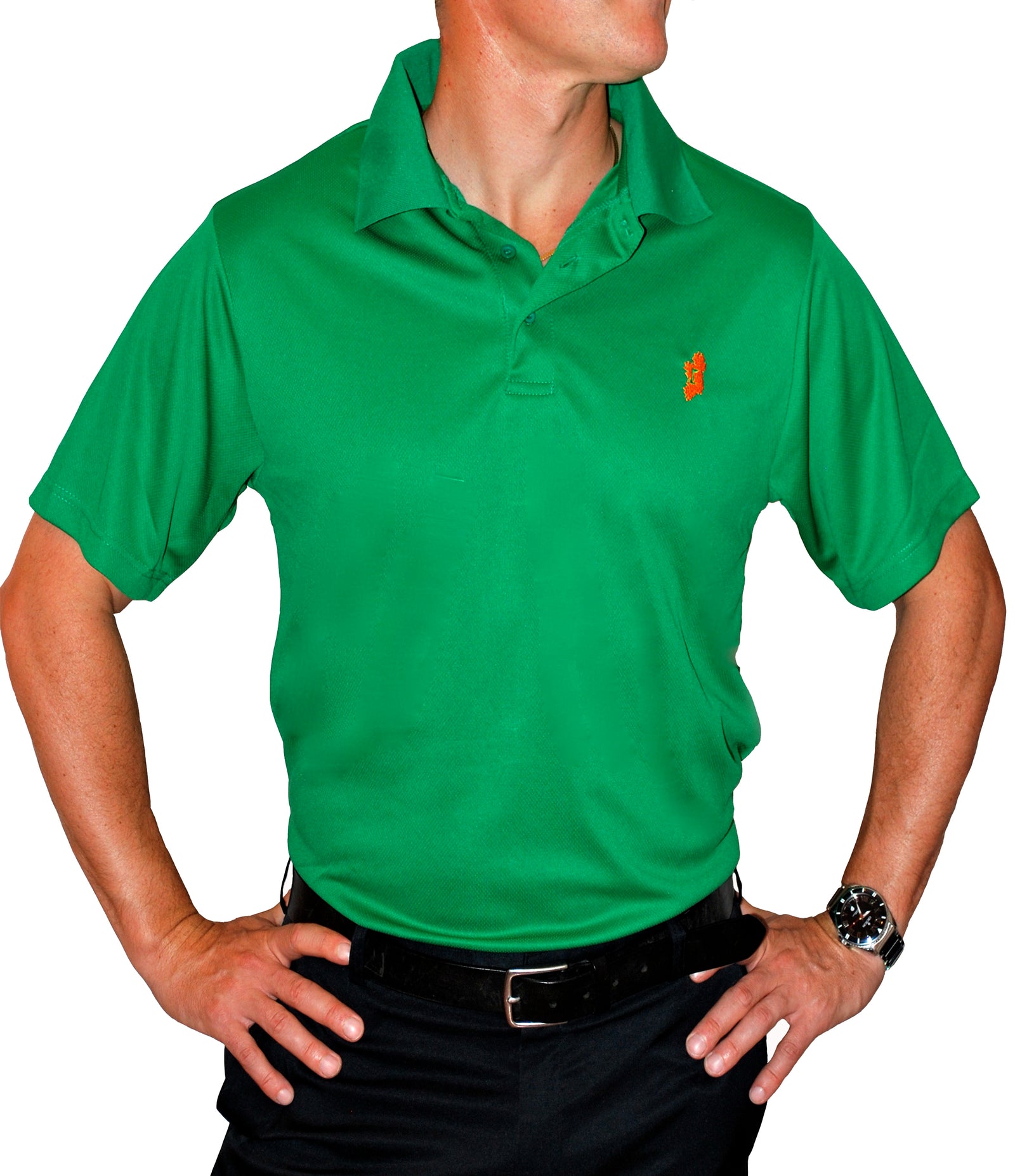Men's Kelly Green Irish Shirt - Polo